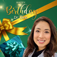 Happy Birthday to our very own Dr. Anh Dinh! We hope you have an amazing  day and a brilliant year ahead!