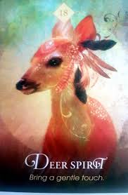 Spirit Animal Oracle Collette Baron Reid Deer Spirit Bring A Gentle Touch Oracle Spiritanimal Gui Animal Spirit Cards Spirit Animal Art Spirit Animal