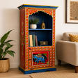 Handcrafted Solid Wood Decorative Cabinet / Bookshelf product image