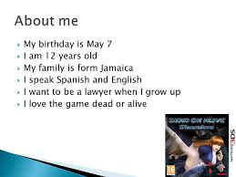 I have been a uk qualified and based practising lawyer for nearly 40 years. By Annaleise Harvey My Birthday Is May 7 I Am 12 Years Old My Family Is Form Jamaica I Speak Spanish And English I Want To Be A Lawyer When Ppt Download
