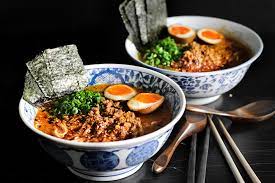If you are a big fan of creamy ramen, then you'll want to make this. Lady And Pups Spicy Miso Ramen Express