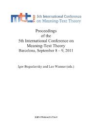 Seamless transfer of images and movies from your canon camera to your devices and web services. Mtt 2011 Proceedings Observatoire De Linguistique Sens Texte