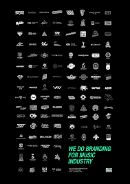 Diy music distribution, digital downloads and streaming have changed the relationship between record labels and artists. Music Logos Vol 2 On Behance Music Logo Design Music Logo Record Label Logo