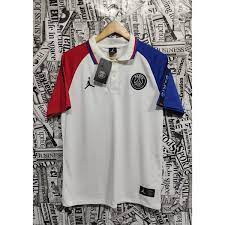 Descubra a melhor forma de comprar online. Nova Camisa Psg Branca Gola Football Sport