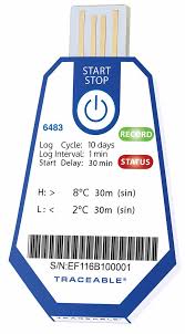 TRACEABLEONE, -22°F to 158°F, -30°C to 70°C, Data Logger ...
