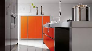 orange kitchens