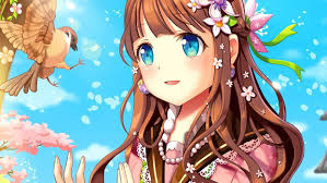 She especially enjoys eating the from her cute brown hair to her perfect figure to everything in between, this is one pretty woman! Images Of Brown Hair Cute Anime Girl Blue Eyes