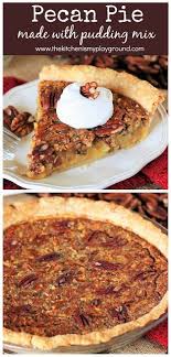 Pecan Pie Made With Vanilla Pudding Mix Pudding Mix Creates A Creamy Custardy Filling That S Not Quite Pecan Pie Recipe Vanilla Pudding Mix Pecan Recipes