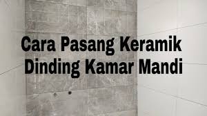 Cara Pasang Keramik Lantai Jemuran Baju Youtube