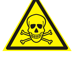 Изображение: Предупреждающая табличка Опасность химических веществ