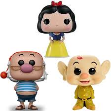 Funko POP-Figurines d'action Disney pour enfants, Blanche-Neige, Dopey,  Peter saupoudrer, Mee, Poupées à collectionner, Cadeaux en vinyle, #340,  #278