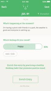 Moodnotes Thought Journal Mood Diary Mood Diary App Diary App