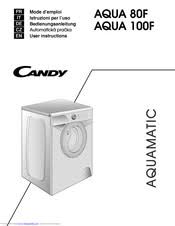 Candy Aqua 80f Manuals Manualslib