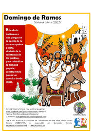 1 la fiesta conmemora la entrada triunfal en jerusalén, un evento mencionado en cada uno de los. Domingo De Ramos Generacion Romero
