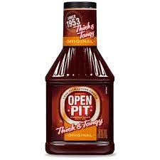 It's got the most bizarre, unnatural smell and the flavor is more like french dressing than bbq. Open Pit The Secret Sauce Of Bbq Pit Masters