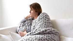 Handmade chunky knit throw sofa blanket. Where To Buy Chunky Knit Blankets And Faux Fur Throws Huffpost Canada Life