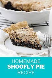 Homemade Shoofly Pie Recipe Recipe Sweets Recipes Best Dessert Recipes Dessert Recipes