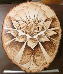 Lotus By Thecitrusmaster On Deviantart Wood Burn Designs Wood Burning Art Wood Burning Patterns