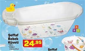 seffaf bebek kuveti 50 l indirimde market
