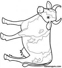 Printable Animal Farm Cow Coloring Page Printable Coloring Pages For Kids Cow Coloring Pages Animal Coloring Pages Animal Coloring Books