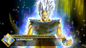 +25% to own ki recovery when character: A New Ultimate Form Ultra Instinct Super Saiyan 2 Gohan Dragon Ball Xenoverse 2 Mods Youtube