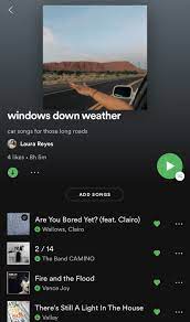 Songs You Can Play With The Windows Down In The Car Playlist Indie Music Car Indie Music Music Playlist Spotify Indie Music Playlist Songs Song Playlist