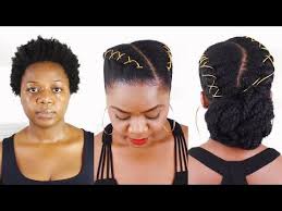 #easybridalbun #bridalbun #bridalhairstyles easy bridal hairstyle for natural hair here is another easy bridal hairstyle. Protective Hairstyles For Short Mid Length Natural Hair By Yasser K Youtube Natural Hair Styles Hair Styles Homemade Hair Treatments