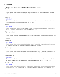 Pdf Write Each Set Of Numbers In Set Builder And Interval Notation If Possible Selena Latsan Ludi Academia Edu