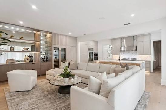 From what was… to what is. What started as a disconnected, underutilized space is now the heart of the home— where they gather, unwind, and truly live. Every detail you see was