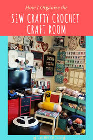 I am planning to do a video tour of my craft room over thanksgiving so you ladies can get a real visual tour of the layout. Organizing My Craft Room Sew Crafty Crochet