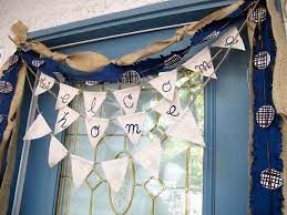Diy Decor Welcome Home Baby Bunting Welcome Home Baby Welcome Baby Baby Arrival