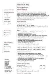 A resume is a document that showcases to potential employers why they should hire you. Armed Security Resume Objective August 2021