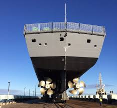 Hmas Ballarat Completes 56 Week Upgrade Docking Royal Australian Navy Ballarat Navy Military