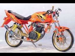 Modifikasi megapro herex simple istimewa !! 40 Modif Motor Mega Pro Primus Inspirasi Terpopuler