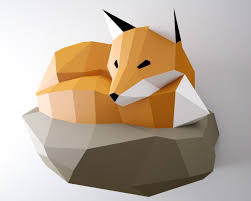 Modeling for designers & architects. Papercraft 3d Hase Novocom Top