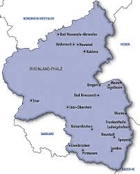 ✓ hier finden sie den mietspiegel und capital newsletter. Rhineland Palatine Germany Map Rhineland Administrative Division