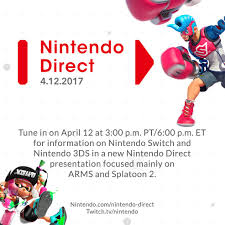October 21 direct (excluding europe). Nintendo Of America On Twitter Nintendo Direct Incoming Tune In 4 12 At 3 Pm Pt