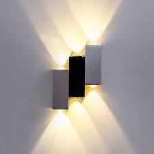 Us 20 31 6w 3 Bulbs Creative 3 Color Light Options Led Porch Wall Bedside Light Home Bar Decorative Light Home Decor From Home And Garden On Banggood Com Em 2020 Iluminacao De Cabeceira