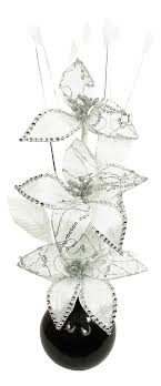 With the bounty of fall foliage and the colors of autumn, you 8 of 22 black and white arrangement. Flourish 793272 32 Cm Mini Swirl Vase With Artificial Flower Arrangement Black White Buy Online In Angola At Angola Desertcart Com Productid 62535371