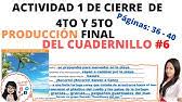 La buena noticia es que existe un. Semana 1 Dia 1 De 6to Del Cuadernillo 6 Actividad 1 Y 2 Paginas 4 5 Y 6 Youtube