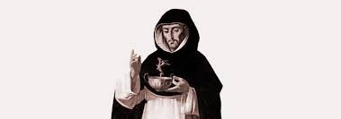 Esta es la oración a san luis beltrán que se utiliza para conjurar tres gajos de albahaca con los que santiguar a la persona que esta enferma o se siente influenciada por un mal de ojo. San Luis Bertran Dominicos