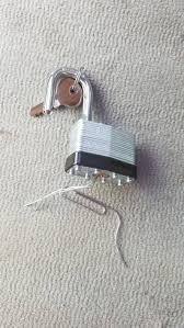 Open a lock with a paper clip подробнее. I Picked My First Lock With 2 Paper Clips Imgur