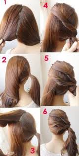 Trendy longer step cut for straight hair. 3 Twists In One Poney Hair Styles Ponytail Hairstyles Easy Easy Hairstyles For Long Hair