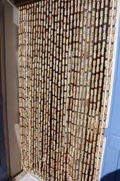 Rideau Bouchons Bouchons Bouchons De Liege Idee Deco Rideaux