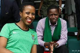 Zambian president edgar lungu on thursday justified invoking a state of emergency by alleging that opposition parties were behind a string of arson attacks intended to create terror and. Tasila Lungu Encourages Young People To Go Into Farming Zambianews365 Com