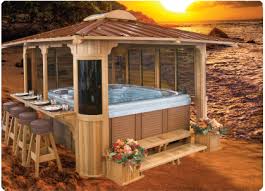 Check spelling or type a new query. Hot Tub Cover Provides You An Ultimate Relaxing Time While Enjoying The Natural Surrounding In Your Backyard F Hot Tub Backyard Hot Tub Gazebo Hot Tub Outdoor
