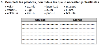 LA SÍLABA TÓNICA Y ÁTONA. LA ACENTUACIÓN
