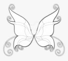 Our hyena will have a silly look. 28 Collection Of Easy Fairy Wings Drawing Easy Fairy Wings Drawing Hd Png Download Kindpng