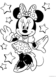 These sheets allow them to spend some quality time with their favorite characters, travelling to an unknown land to solve some mystery or fight some sinister creature. Minnie Mouse Coloring Pages Cartoons Minnie Mouse 2 Printable 2020 4311 Coloring4free Coloring4free Com