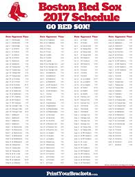 2017 Boston Red Sox Schedule Boston Red Sox Baseball Phillies Schedule Astros Baseball